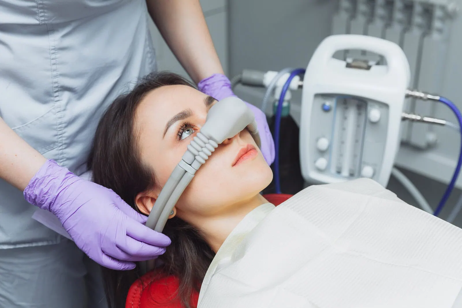 Sedation dentistry in a calm, monitored setting